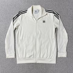 adidas トラックジャケット ベッケンバウアー ベージュ S あのちゃん