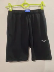 【新品】ハーフパンツ　ジャージ　トレーニングパンツ　ブラック　黒　ミズノ　体操服　体育着