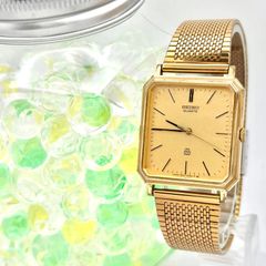 新品電池/稼働 SEIKO ヴィンテージ オクタゴン メンズ 6030-5650