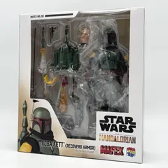 【中古】開封 MAFEX マフェックス No.201 ボバ･フェット Recovered Armor メディコム･トイ マンダロリアン スター･ウォーズ[17]のサムネイル
