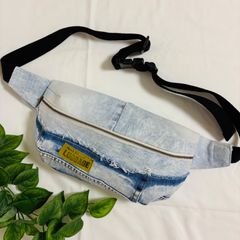デニムリメイク ボディバッグ ウエストポーチ ユニセックス