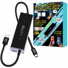 ☆再入荷☆【展示品】KEIYO APP Cast Light AN-S149 HDMI出力対応