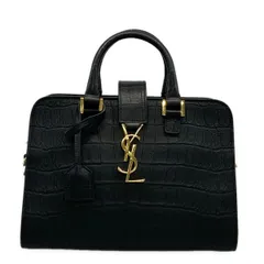 SAINT LAURENT PARIS(サンローランパリ) ハンドバッグ ベイビーカバス 568853 黒 型押し加工 レザーのサムネイル