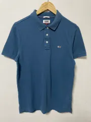 95 トミーヒルフィガー コットン ストレッチ 半袖 カラーTシャツ 正規品