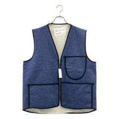 カミエルフォートヘンス　デニムジップベスト　サイズS camiel fortgens ZIP VEST - メルカリ