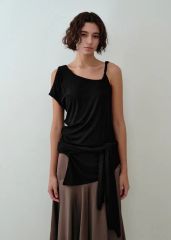 シーニュ Cygne パワショルショート丈ジレ Patric ベスト トップス