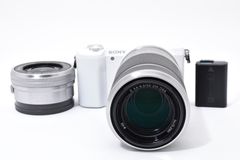 SONY α5100 ダブルズームレンズキット ホワイト ILCE-5100Y - メルカリ