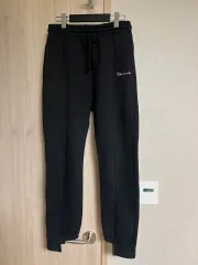 m VETEMENTS チャンピオン パロディ ジョガーパンツ ブラック
