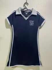 NASTY FANCY CLUB ネイビー カラ Tシャツ ONE PIECE Fのサムネイル
