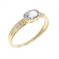 ⭐︎【天然 】アクアマリン リング s925 8.8g - メルカリ