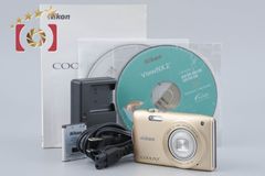 極美品 Nikon COOLPIX S3300 ゴールド スマホ転送 989 - メルカリ