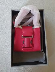 CHARLES&KEITH ルラ パテントベルトバッグ 赤 - メルカリ