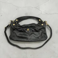 Marc by Marc Jacobs MARC JACOBS マークジェイコブス マークバイマークジェイコブス 2way ショルダーバッグ ターンロック レザー ブラック archive y2k grunge 平成ギャル vintage 00s 2891