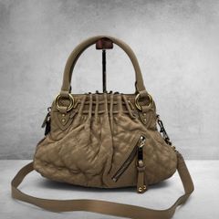 MARC JACOBS キルティッド レザースタム - メルカリ