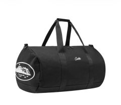 Corteiz Island Double Bag, Black, Travel Bag, Crossbody Bag