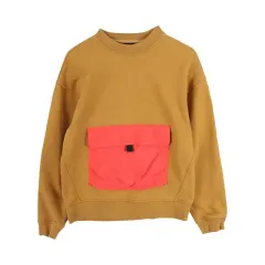 ナイキ (MEN - XS) コットン ポリ スウッシュ ポケット スウェット