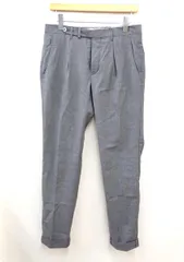 ★7327☆GTA ジーティーアー BYRON B バイロン コットンリネンパンツ SLIM スリム　美品　46のサムネイル