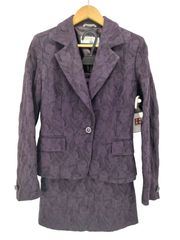 マックスマーラ MAX MARA 銀タグ イタリア製 フラワージャガード 1B