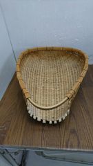 昭和レトロ農具 50cm竹製箕 民芸品 貴重品 - メルカリ