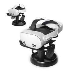AMVR VR 스탠드 For Quest 3S/Quest 3/PICO 4/Vision pro/PS VR2에 대응 VR 헤드셋 액세서리 ,Quest/Quest 2에 대응 헤드셋 및 컨트롤러용 스탠드 ( 40a3cff5