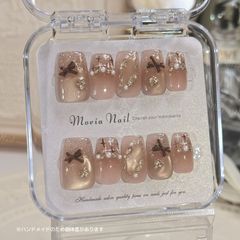 現品♡ぷっくりフラワー ニュアンスミラー マグネット 韓国ネイル