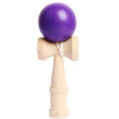 (pont du monde) けん玉 ケン玉 剣玉 Kendama おしゃれ 競技用 おもちゃ 6歳以上 (紫色) [紫色]のサムネイル