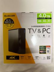 BUFFALO 外付けHDD 4TB 中古 HD-SGDA4U3-B - メルカリ