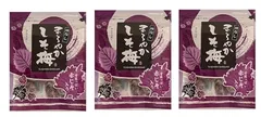 まろやかしそ梅 バラ小 70g 3袋セット 種なし干し梅 しその風味 おやつ 塩分補給 送料無料 ハッピーカンパニーのサムネイル