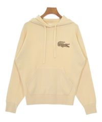 新品タグ付きLサイズ Lacoste オレンジチェック プルオーバー