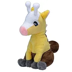 【中古】「非常に良い」ポケモンセンターオリジナル ぬいぐるみ Pokemon fit キリンリキ