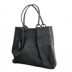 GUCCI トートバッグ レザー GGマーモント ブラック リボン 440055 