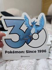韓国 ポケモン 30周年 ロゴステッカー フリーザー - メルカリ