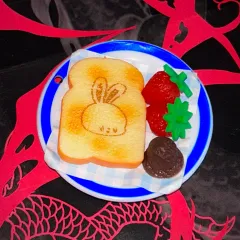 うさぎトースト 食玩 リーメント ガチャ フィギュア キーホルダー