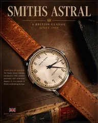 【美品・デイト付きレアモデル】Smiths Astral Calendar ｜ 1966年 英国製 腕時計｜Cal.400 17石｜デイト付き｜のサムネイル