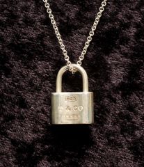 E939 極美品 ティファニー 1837 パドロックペンダント ネックレス ティファニー ネックレス SV925 1837 パドロック レディース Tiffany