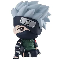 【中古】「非常に良い」るかっぷ NARUTO-ナルト- 疾風伝 はたけカカシ 約110mm PVC製 塗装済み完成品フィギュア MH82977