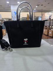 ラクゼット SNOOPY スヌーピー コラボ バッグ キーリング ブラック S