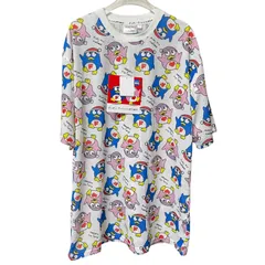 【新品】ドンペン ドンコ にしむらゆうじ Tシャツ 総柄 ドンキホーテ 限定 コラボ ホワイト 白 オールオーバープリント 公式 グッズ 完売品 レア 半袖 キャラクター カットソーのサムネイル