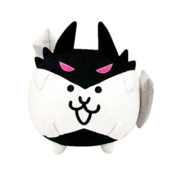 신품 냥코 대전쟁 BIG 봉제인형 (암흑 고양이) 약 30cm