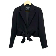 BCBGMAXAZRIA(ビーシービージーマックスアズリア) ジャケット サイズXXS XS レディース - 黒 長袖/春/秋/肩パッド/変形デザインのサムネイル