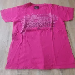 エアロスミス Tシャツ ピンク Aerosmith バンドT 綿100% 美品のサムネイル