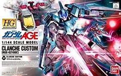 [중고] (매우 좋은) HG 기동 전사 건담 AGE 크랜치 커스텀 1/144 스케일 색으로 구분 된 플라스틱 모델