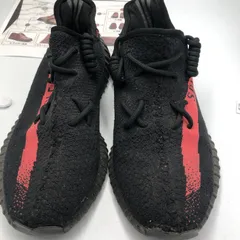 adidas YEEZY BOOST 350 V2 ブラック/レッド 28cm