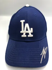 NEW ERA 9FORTY LAドジャース キャップ ブルー サインあり　ニューエラ