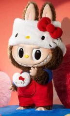 ラブブ THE MONSTERS × HELLO KITTY ぬいぐるみ - メルカリ