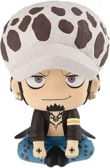 【中古】「非常に良い」るかっぷ ONE PIECE トラファルガー・ロー 約110mm PVC製 塗装済み完成品フィギュア