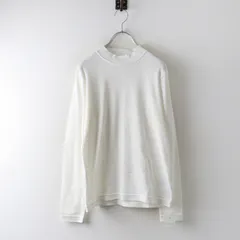 未使用 ドゥセー deux C ハイネックTシャツ ｜オフホワイト トップス 長袖 プルオーバー カットソー【2400014984637】のサムネイル