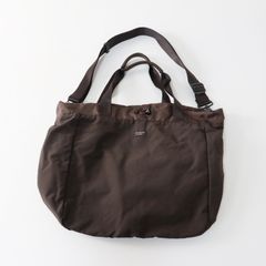 限定色】SIMPLICITY 2WAY FOLD TOTE ダークブラウン - メルカリ