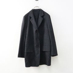 美品 AKRIS アクリス カシミヤ100％ リバーシブルコート 黒×赤 2XL 美品 AKRIS アクリス カシミヤ100％ リバーシブルコート 黒×赤 2XL