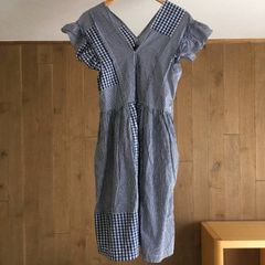 【美品】トリコ コムデギャルソン ワンピ 美品 tricot COMME des GARCONS トリココムデギャルソン ギンガム